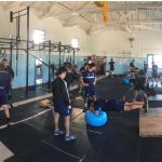 EL PLANTEL DEL CEF ENTRENADO EN NUESTRO GIMNASIO